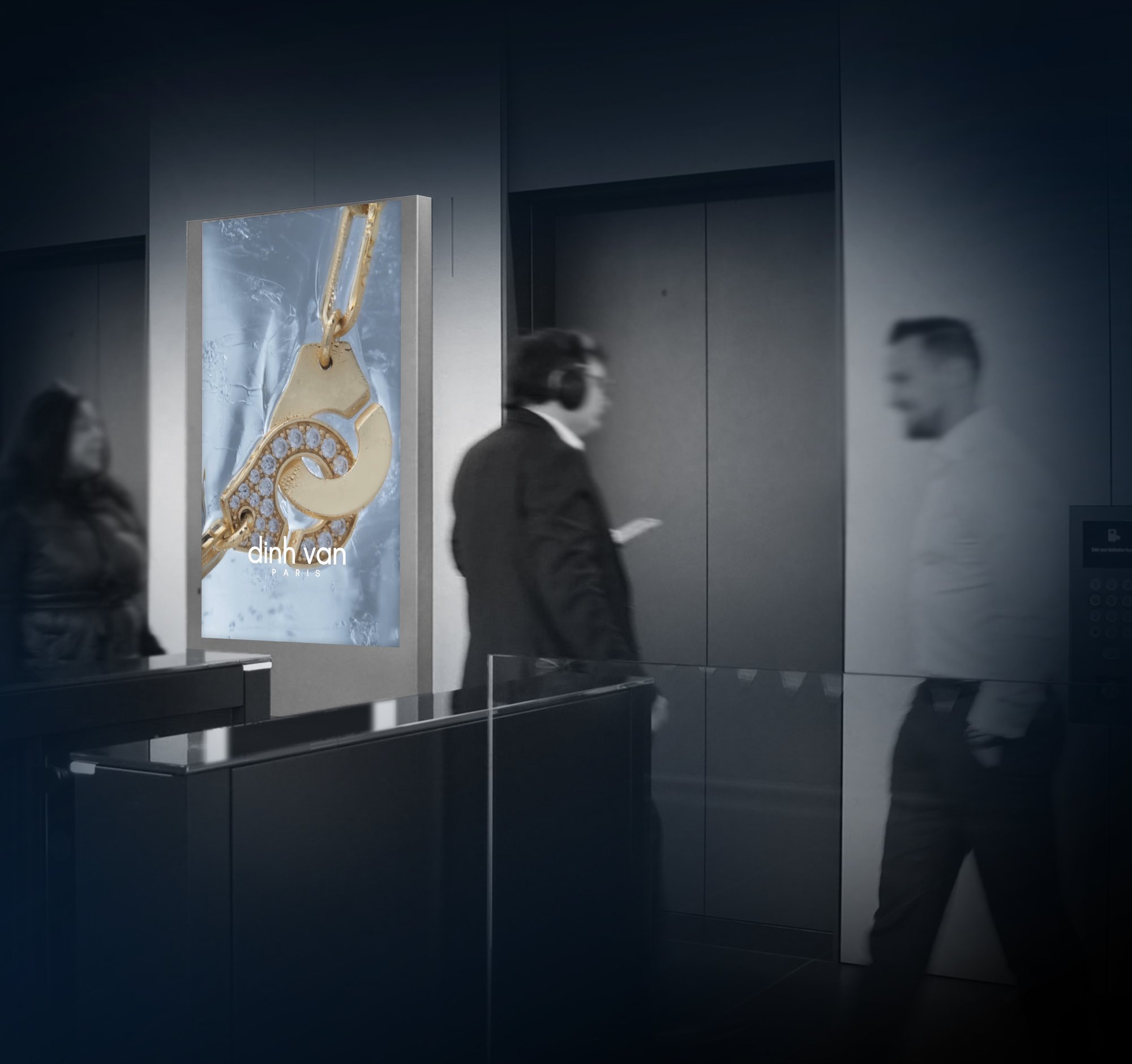 Audience moves seamlessly